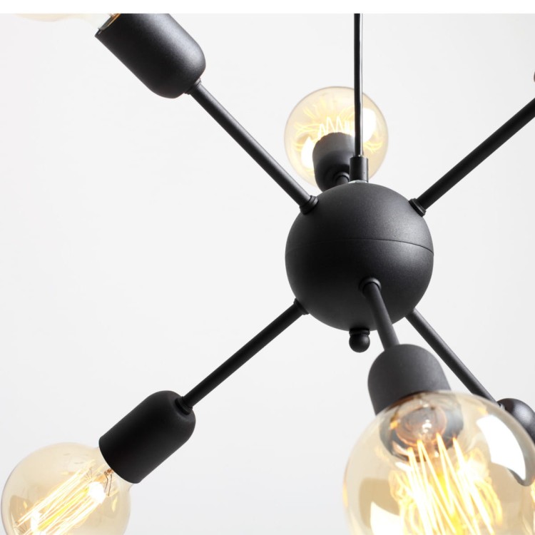 Lampa wisząca VANWERK BALL - czarna