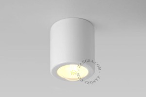 Spotlight BW sufitowy porcelanowy - Zangra