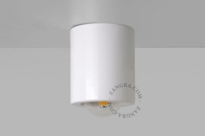 Spotlight BW sufitowy porcelanowy - Zangra