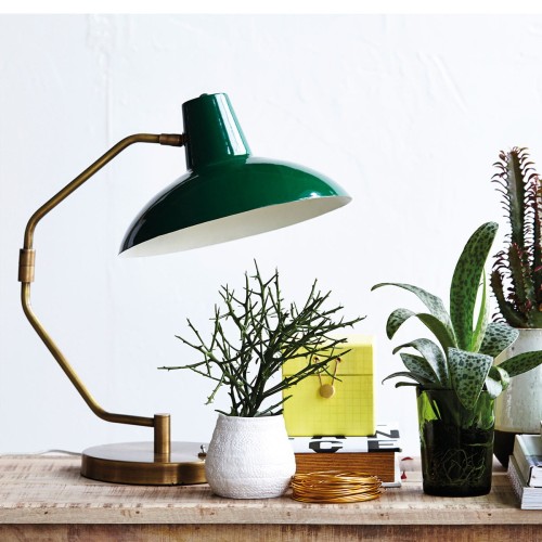 Lampa biurkowa DESK zielona - House Doctor
