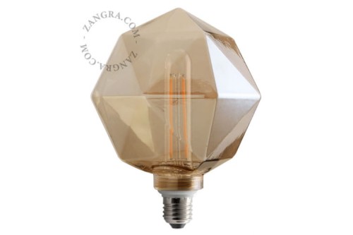 Żarówka LED FILAMENT–  przydymiona  - Zangra