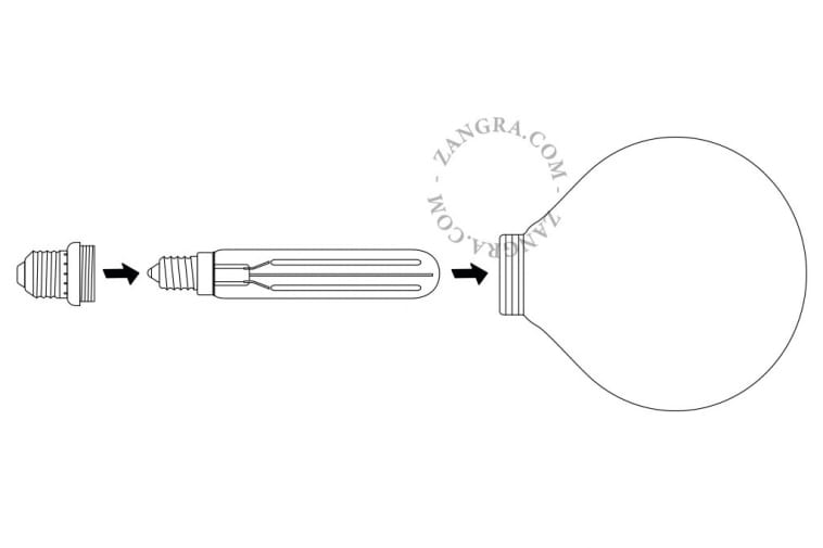 Żarówka LED JEWEL CLEAR - Zangra