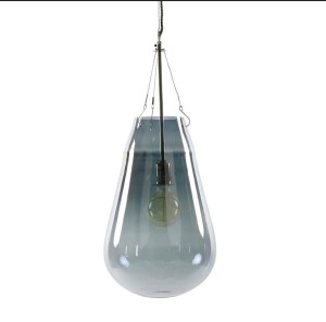 Lampa wisząca BULLIA L przydymiona -  Pomax