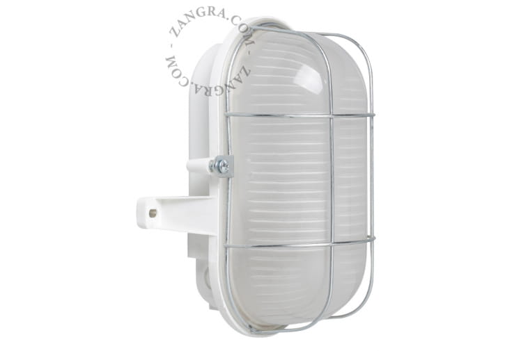 Kinkiet zewnętrzny BULKHEAD opal - Zangra
