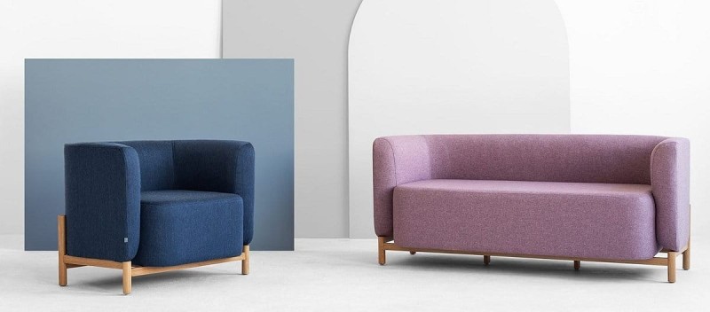 Sofa POLAR BB-1806, buk, kolor do wyboru - Fameg