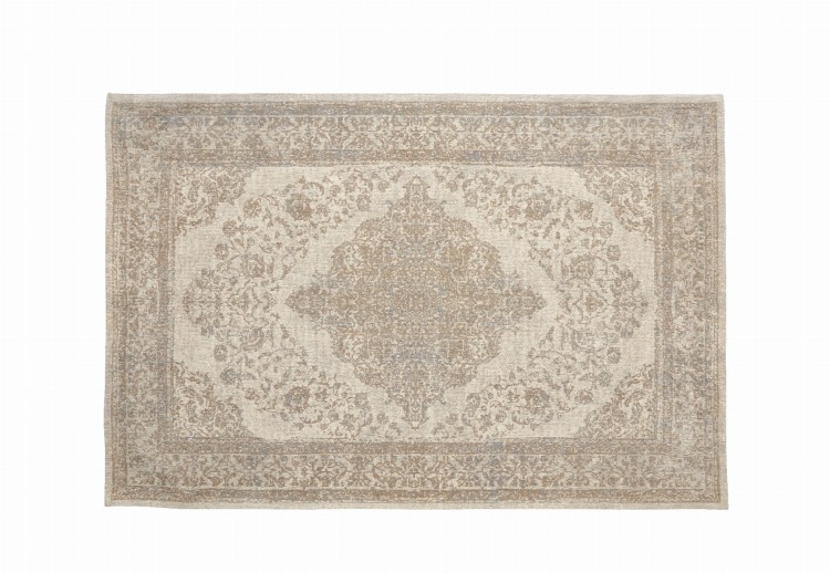 Dywan tkany PEARL SQUARE piaskowy/beżowy - Nordal