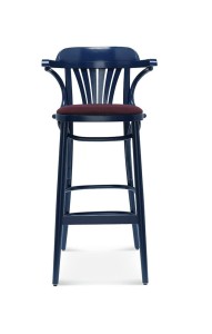 Stołek barowy BST-165 - Fameg- tapicerowany
