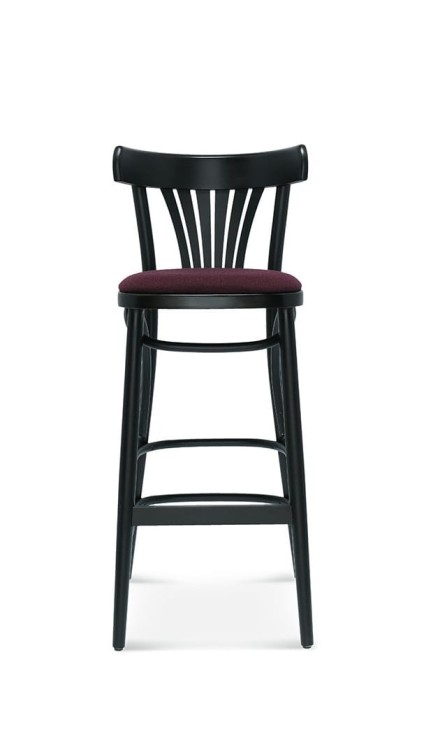 Stołek barowy FAN BST-788 - Fameg- tapicerowany