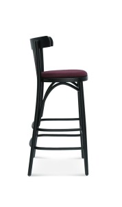 Stołek barowy FAN BST-788 - Fameg- tapicerowany