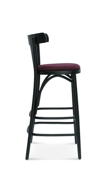 Stołek barowy FAN BST-788 - Fameg- tapicerowany