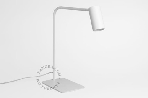 Lampa biurkowa ACHILLE biała -  Zangra