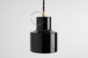 Lampa wisząca ADELINE, czarna - Zangra