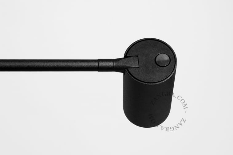 Lampa biurkowa ACHILLE czarna -  Zangra