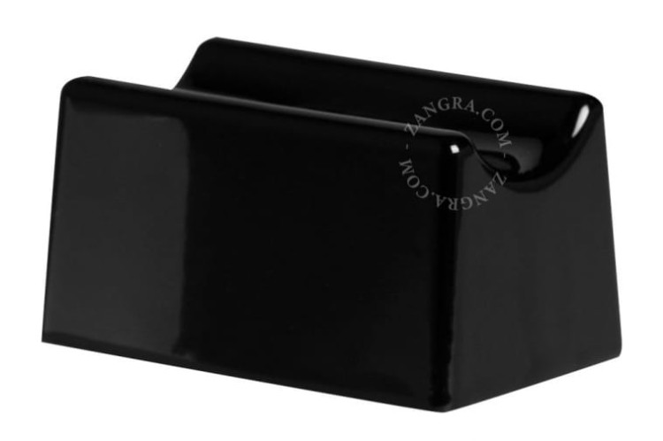 Lampa STICK czarna porcelana, opal 30 - Zangra