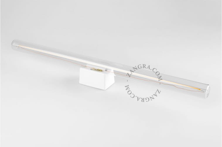 Lampa STICK biała porcelana, szkło 50 - Zangra