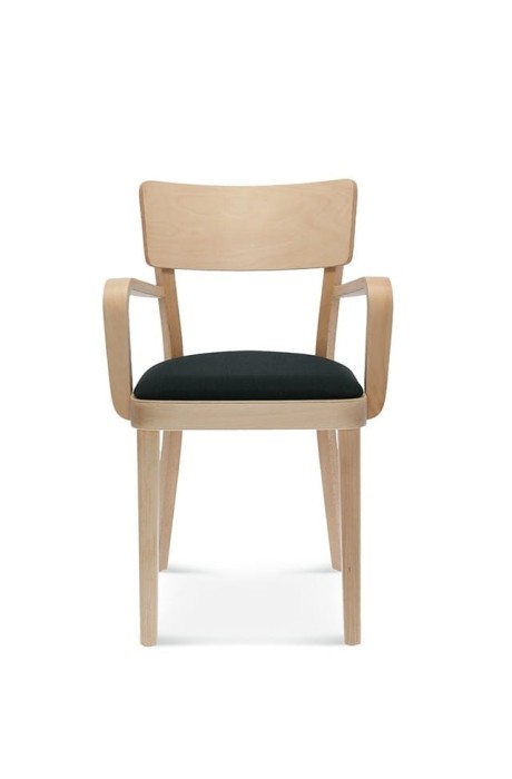 Fotel SOLID B-9449, buk - Fameg - Tap. siedzisko