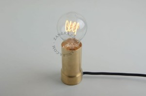 Mosiężna lampa stołowa 030 - Zangra