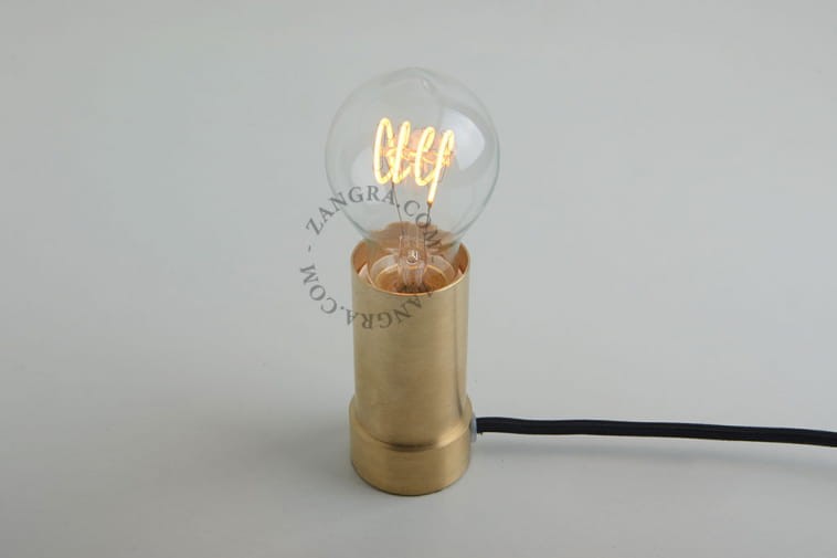 Mosiężna lampa stołowa 030 - Zangra