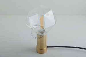 Mosiężna lampa stołowa 030 - Zangra