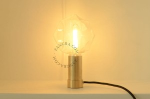Mosiężna lampa stołowa 030 - Zangra