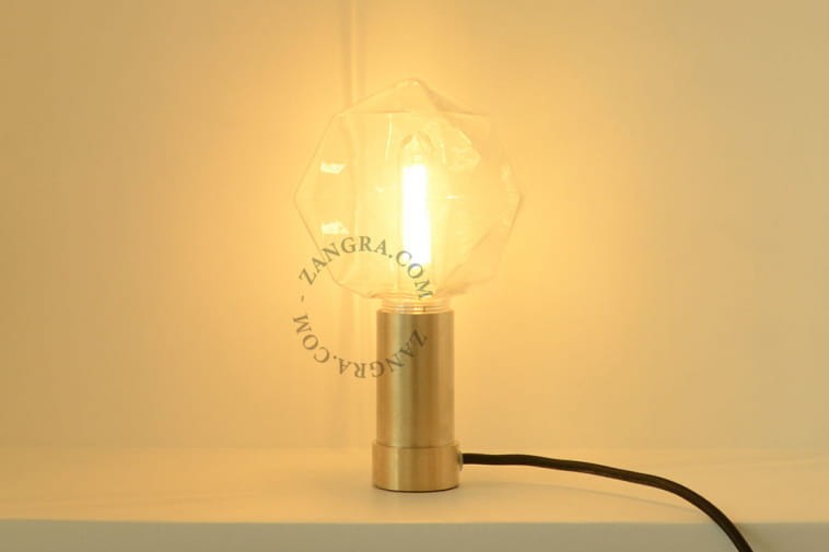 Mosiężna lampa stołowa 030 - Zangra