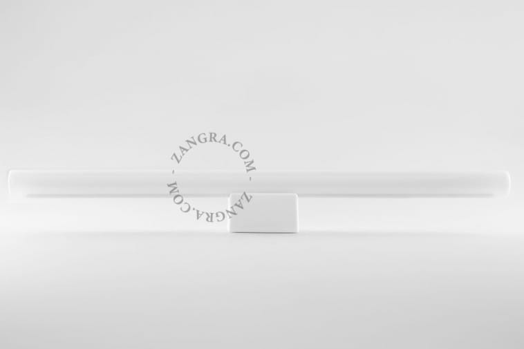 Lampa STICK biała porcelana, opal 50 - Zangra