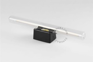 Lampa STICK czarna porcelana, szkło 30 - Zangra