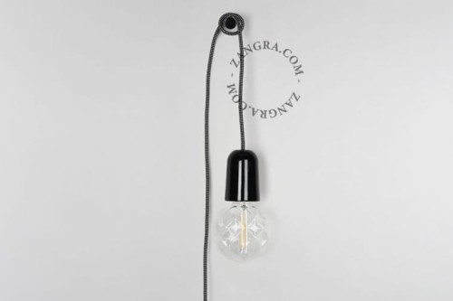 Porcelanowa lampa wisząca ALICE 450 - Zangra