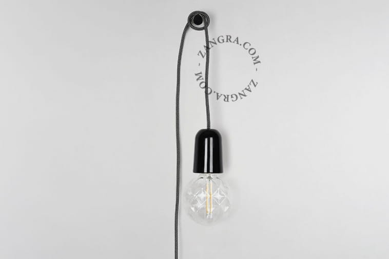 Porcelanowa lampa wisząca ALICE 450 - Zangra