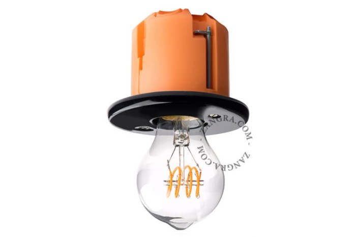 Oprawka czarna PURE PORCELAIN - Zangra