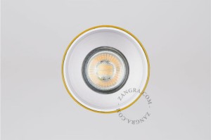 Żółty reflektor LED, ANNABELLE - Zangra