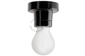 Oprawa porcelanowa 002 czarna - Zangra