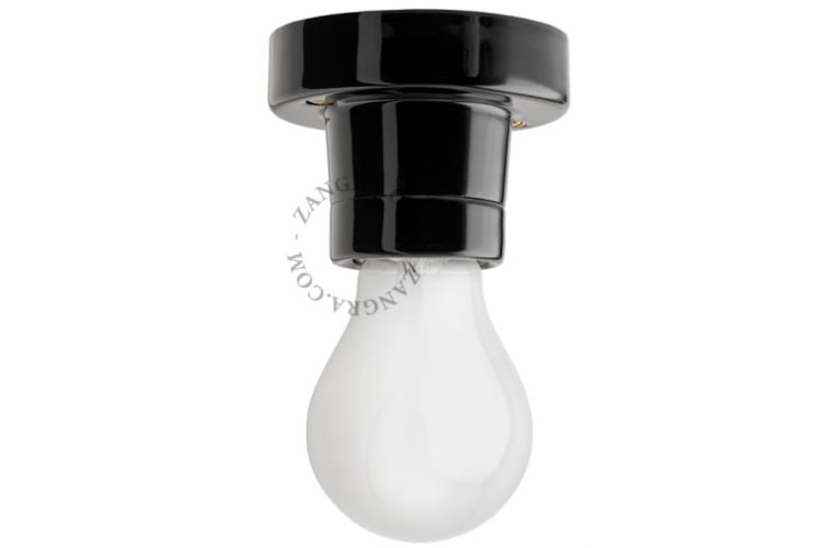 Oprawa porcelanowa 002 czarna - Zangra