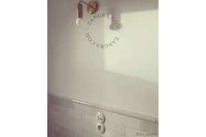 Mosiężna lampa ścienna 039 - Zangra