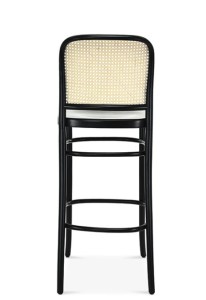 Stołek barowy BST-811/2 oparcie wyplot - do wyboru - Fameg