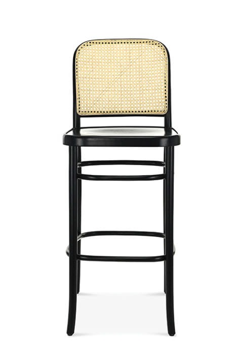 Stołek barowy BST-811/2 oparcie wyplot - do wyboru - Fameg