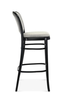 Stołek barowy BST-811- tapicerowane - Fameg