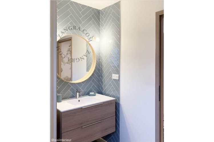 Kinkiet porcelanowy 002 biały - Zangra