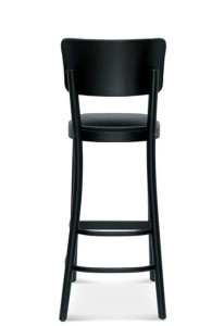 Stołek barowy NOVO BST-9610/6 tapicerowane+pinezki - Fameg