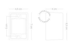 Oprawka STICK S14D czarna - Zangra