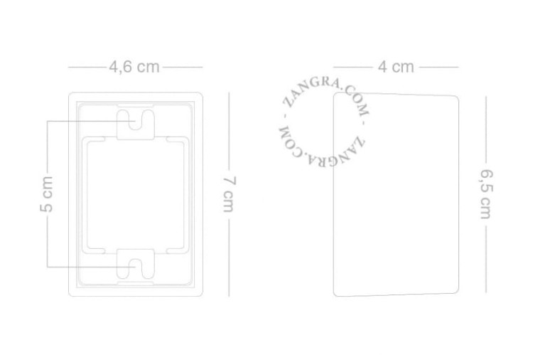 Oprawka STICK S14D czarna - Zangra