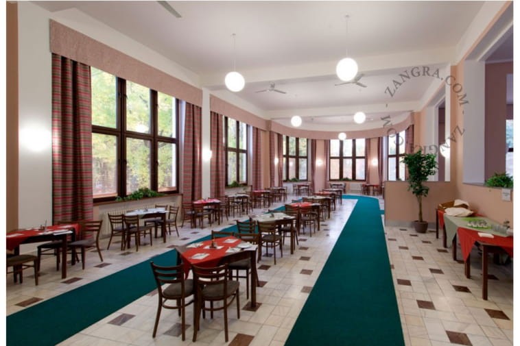 Szklana lampa wisząca biała 098 - Zangra