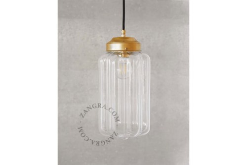 Lampa wisząca mosiężna 128.L.003 - Zangra