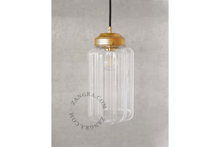 Lampa wisząca mosiężna 128.L.003 - Zangra
