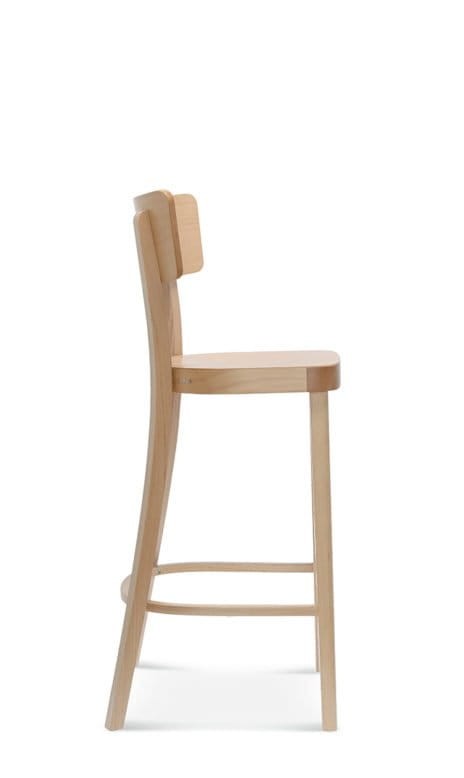 Krzesło barowe SOLID BST-9449, dąb - Fameg