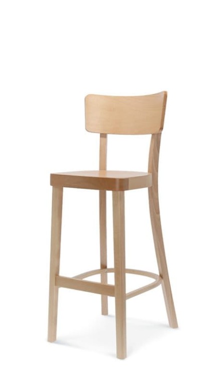 Krzesło barowe SOLID BST-9449, dąb - Fameg