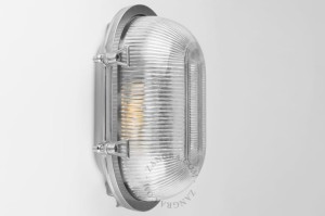 Zewnętrzna lampa morska BART z niklowanego mosiądzu - Zangra