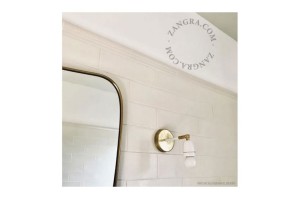 Kinkiet porcelanowy 036.030 biały - Zangra