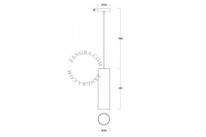 Ręcznie wykonana lampa Ø 12 cm - Zangra