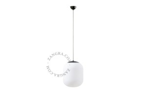 Ręcznie wykonana szklana lampa wisząca - Zangra